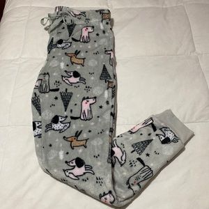Fuzzy plush pajama pants NWOT